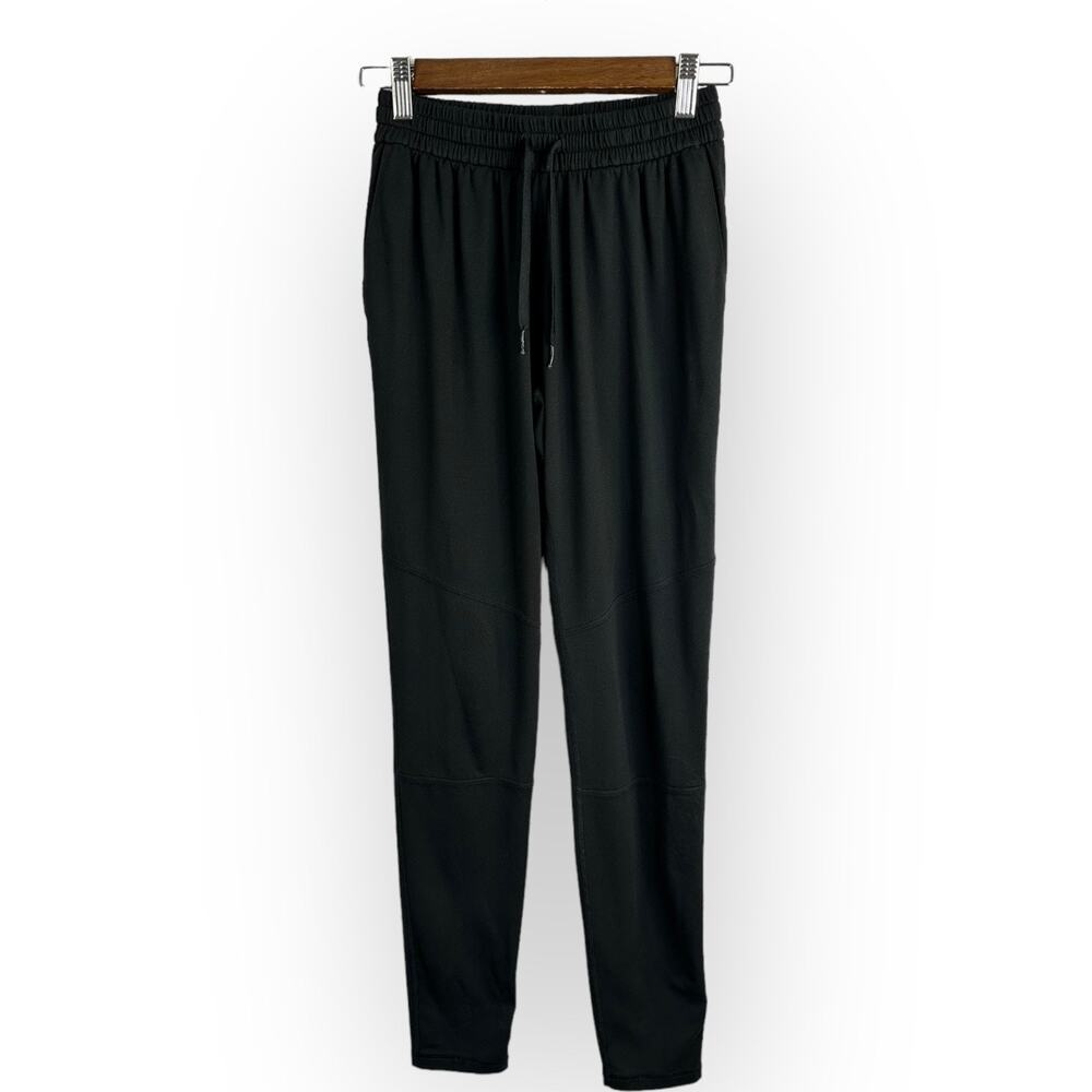 Outdoor Voices Womens size XS Pull On Elastic Waist Black Leggings Pants